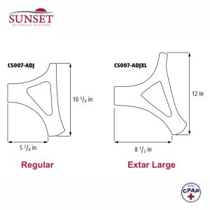 Ruby Style Adjustable Chinstrap